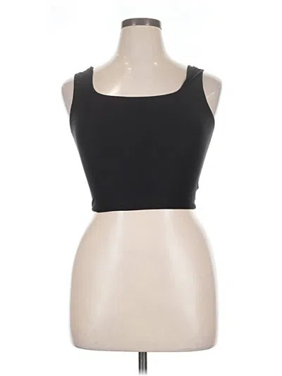 Pre-owned Aerie Tank Top Black Strapless Neckline Tops