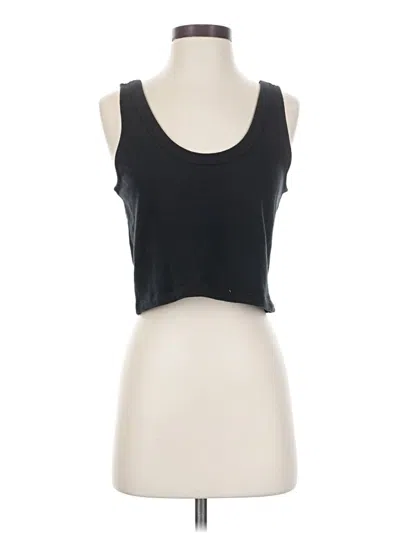 Pre-owned Aerie Tank Top Black Strapless Neckline Tops