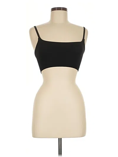 Pre-owned Aerie Tank Top Black Strapless Neckline Tops