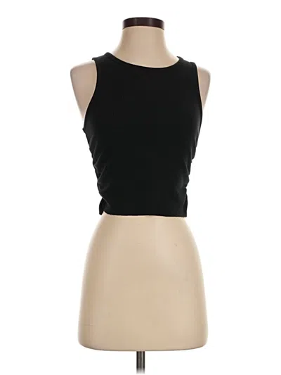 Pre-owned Aerie Tank Top Black Strapless Neckline Tops