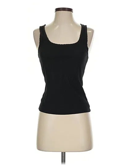 Pre-owned Aerie Tank Top Black Strapless Neckline Tops