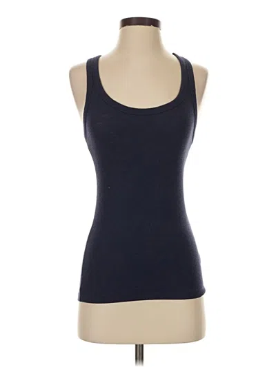 Pre-owned Aerie Tank Top Blue Halter Neckline Tops