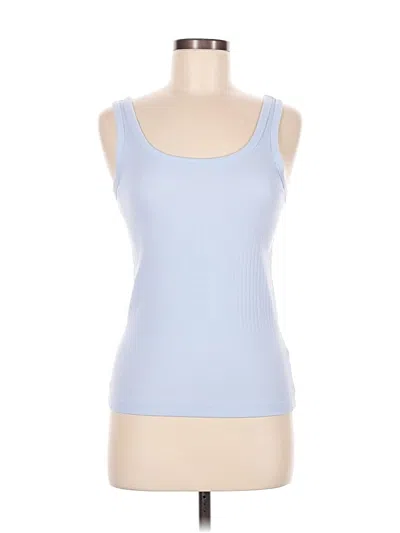 Pre-owned Aerie Tank Top Blue Square Neckline Tops