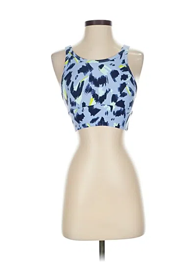 Pre-owned Aerie Tank Top Blue Strapless Neckline Tops