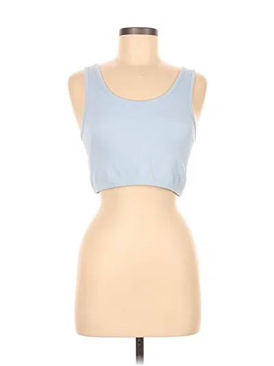 Pre-owned Aerie Tank Top Blue Strapless Neckline Tops