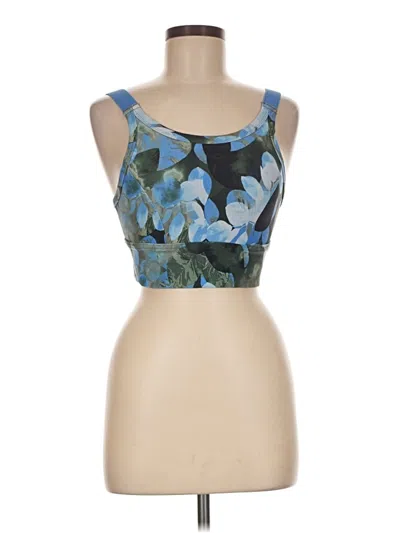 Pre-owned Aerie Tank Top Blue Strapless Neckline Tops