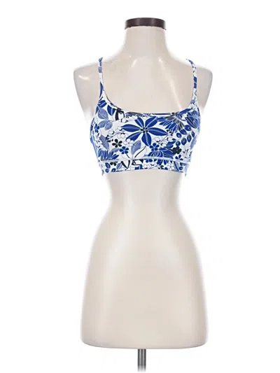 Pre-owned Aerie Tank Top Blue Strapless Neckline Tops