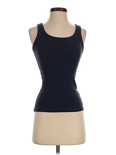 Pre-owned Aerie Tank Top Blue Strapless Neckline Tops
