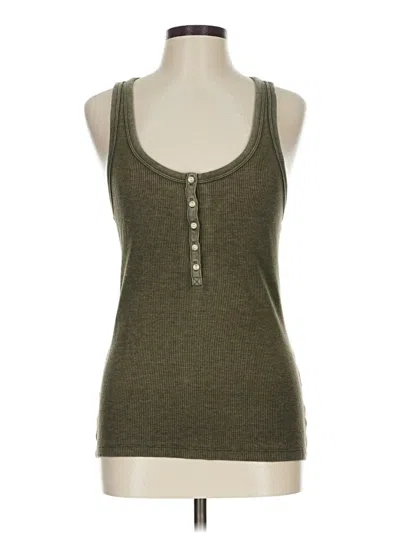Pre-owned Aerie Tank Top Brown Halter Neckline Tops