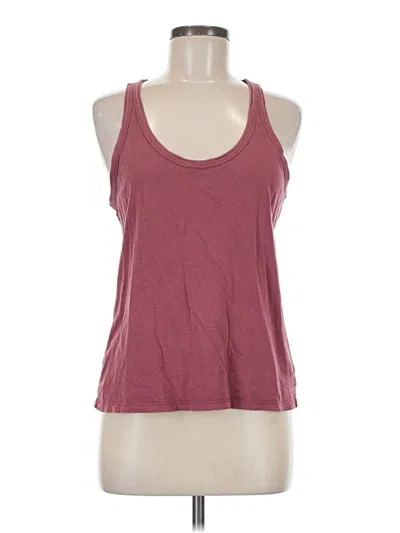 Pre-owned Aerie Tank Top Burgundy Halter Neckline Tops