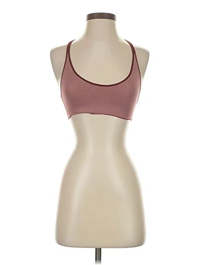Pre-owned Aerie Tank Top Burgundy Halter Neckline Tops