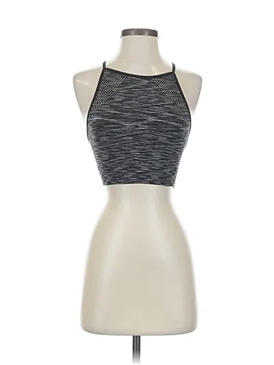 Pre-owned Aerie Tank Top Gray Halter Neckline Tops