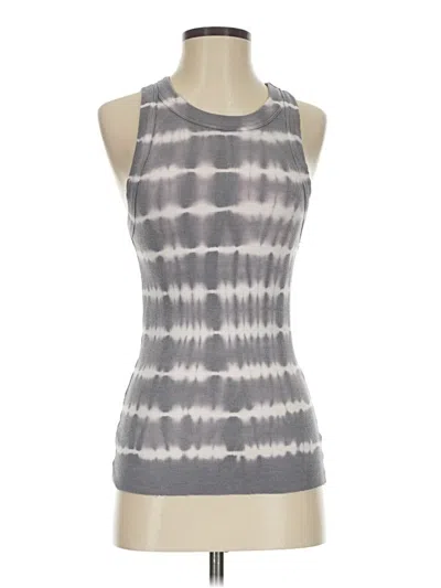 Pre-owned Aerie Tank Top Gray Halter Neckline Tops
