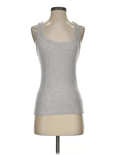 Pre-owned Aerie Tank Top Gray Halter Neckline Tops