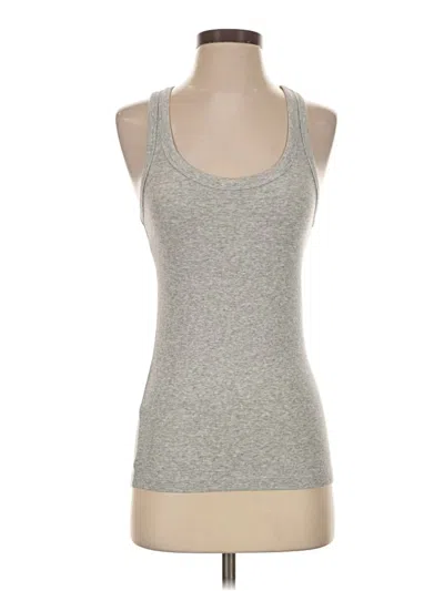 Pre-owned Aerie Tank Top Gray Halter Neckline Tops