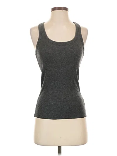 Pre-owned Aerie Tank Top Gray Halter Neckline Tops
