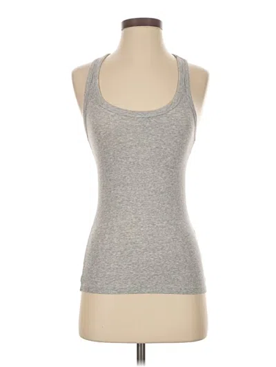 Pre-owned Aerie Tank Top Gray Halter Neckline Tops