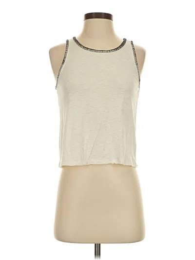Pre-owned Aerie Tank Top Ivory Halter Neckline Tops