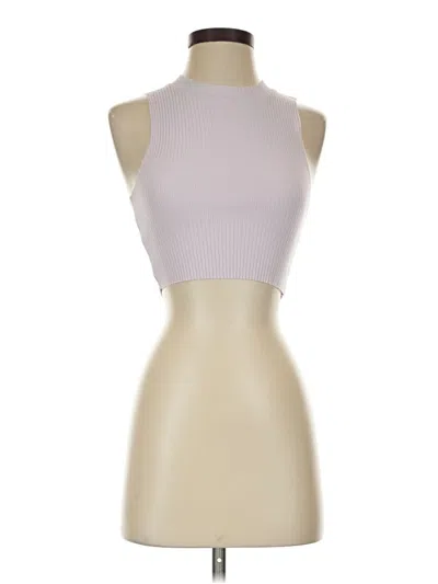 Pre-owned Aerie Tank Top Ivory Halter Neckline Tops