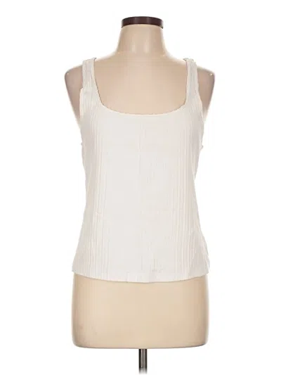 Pre-owned Aerie Tank Top Ivory Halter Neckline Tops
