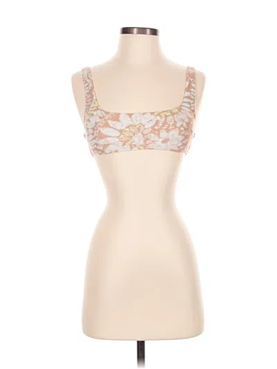 Pre-owned Aerie Tank Top Ivory Strapless Neckline Tops