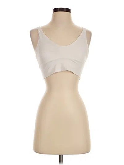 Pre-owned Aerie Tank Top Ivory Strapless Neckline Tops
