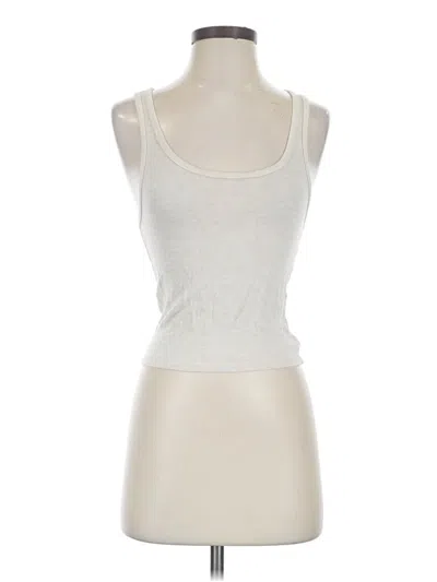 Pre-owned Aerie Tank Top Ivory Strapless Neckline Tops
