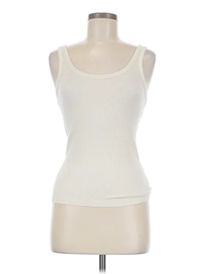 Pre-owned Aerie Tank Top Ivory Strapless Neckline Tops