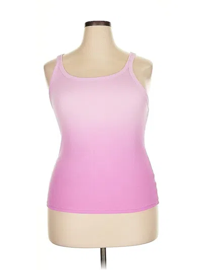 Pre-owned Aerie Tank Top Pink Halter Neckline Tops