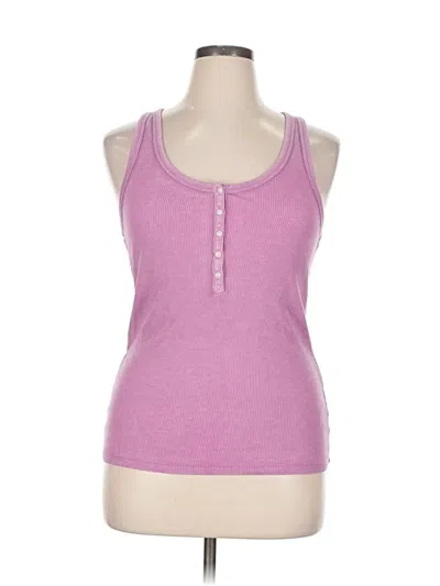 Pre-owned Aerie Tank Top Pink Halter Neckline Tops