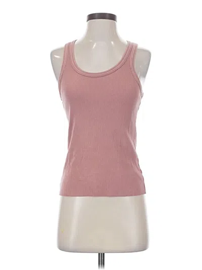 Pre-owned Aerie Tank Top Pink Halter Neckline Tops