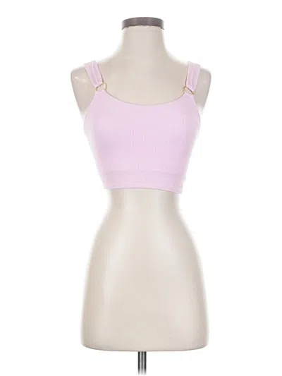 Pre-owned Aerie Tank Top Pink Strapless Neckline Tops