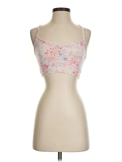 Pre-owned Aerie Tank Top Pink Strapless Neckline Tops