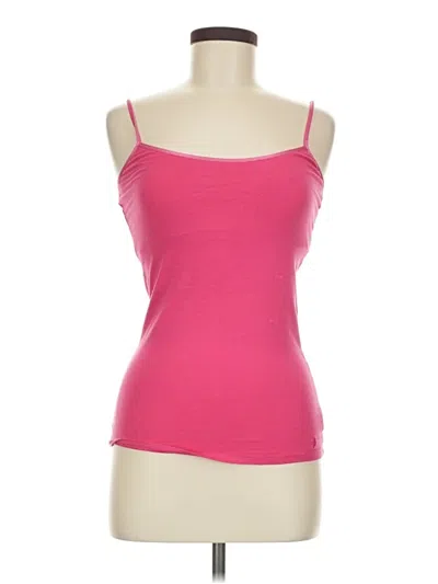 Pre-owned Aerie Tank Top Pink Strapless Neckline Tops