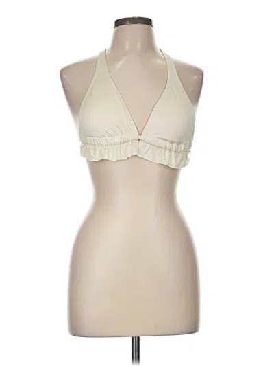 Pre-owned Aerie Tank Top Tan Halter Neckline Tops