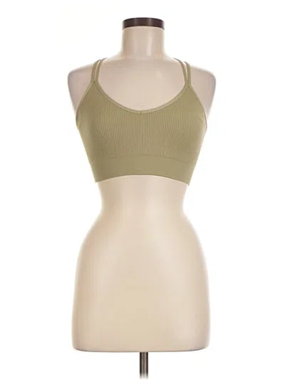 Pre-owned Aerie Tank Top Tan Halter Neckline Tops