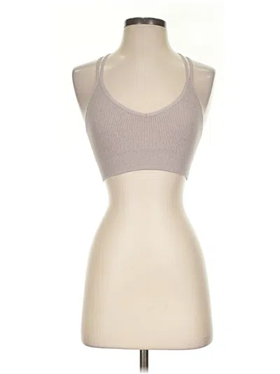 Pre-owned Aerie Tank Top Tan Halter Neckline Tops