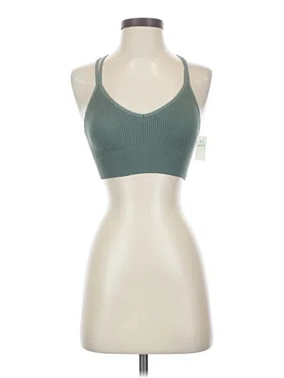 Aerie Tank Top Teal Halter Neckline Tops