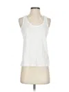 Aerie Tank Top White Halter Neckline Tops In White