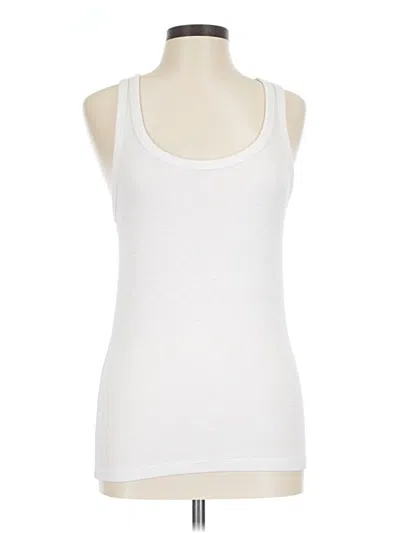Pre-owned Aerie Tank Top White Halter Neckline Tops