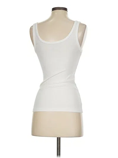 Pre-owned Aerie Tank Top White Strapless Neckline Tops