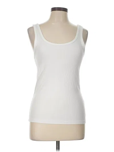Pre-owned Aerie Tank Top White Strapless Neckline Tops