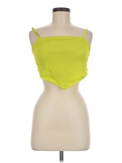 Pre-owned Aerie Tank Top Yellow Tops