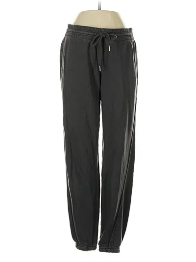Pre-owned Aerie Track Pants In Black