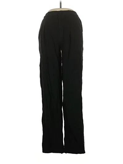 Pre-owned Aerie Track Pants In Black