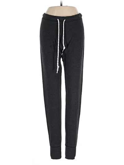 Pre-owned Aerie Track Pants In Black