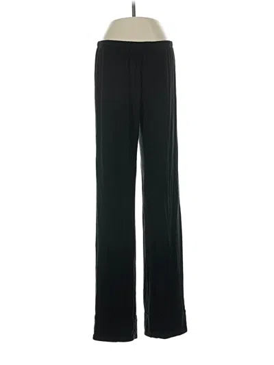 Pre-owned Aerie Track Pants In Black
