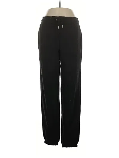 Pre-owned Aerie Track Pants In Black