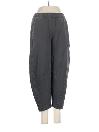 Pre-owned Aerie Track Pants In Gray
