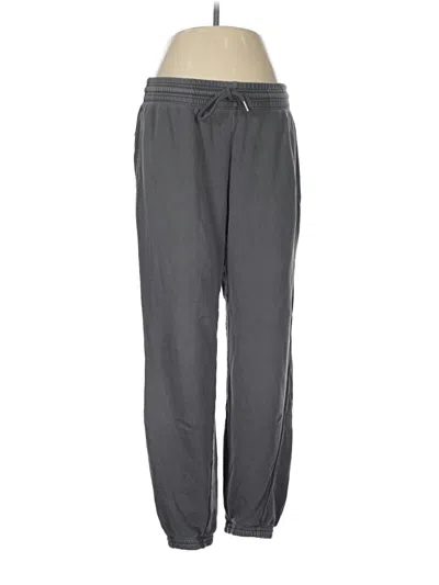 Pre-owned Aerie Track Pants In Gray